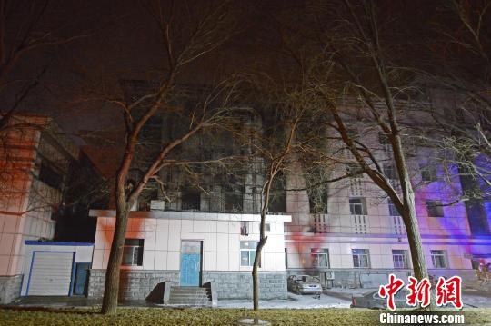 事发地——中北大学国防科技重点实验室。　武俊杰 摄